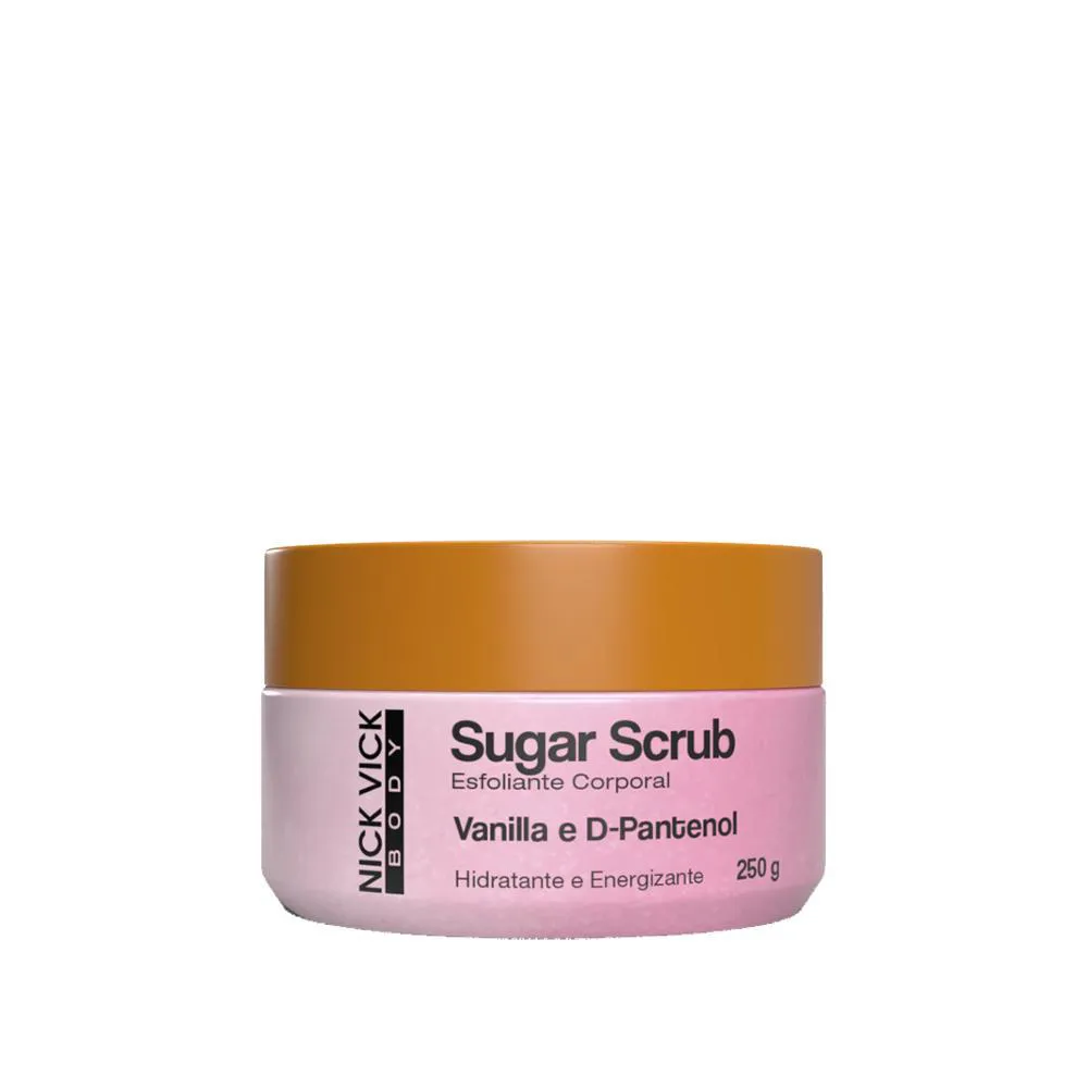 ESFOLIANTE CORPORAL SUGAR SCRUB NICK VICK BODY VANILLA 250G