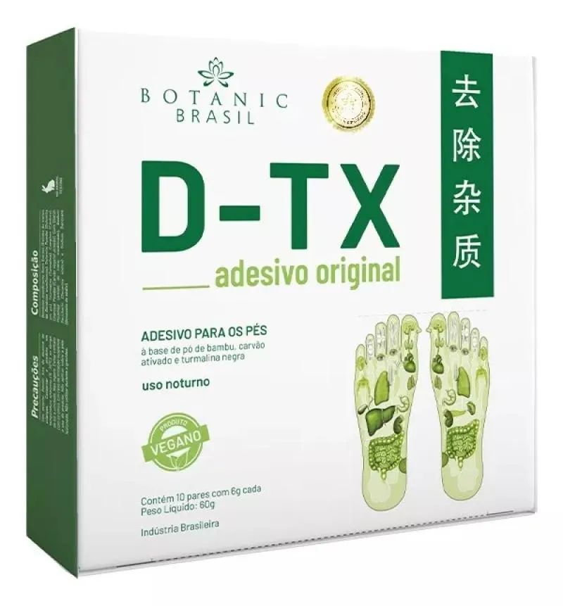 Dtx Adesivo Orgânico Removedor de Impurezas Botanic