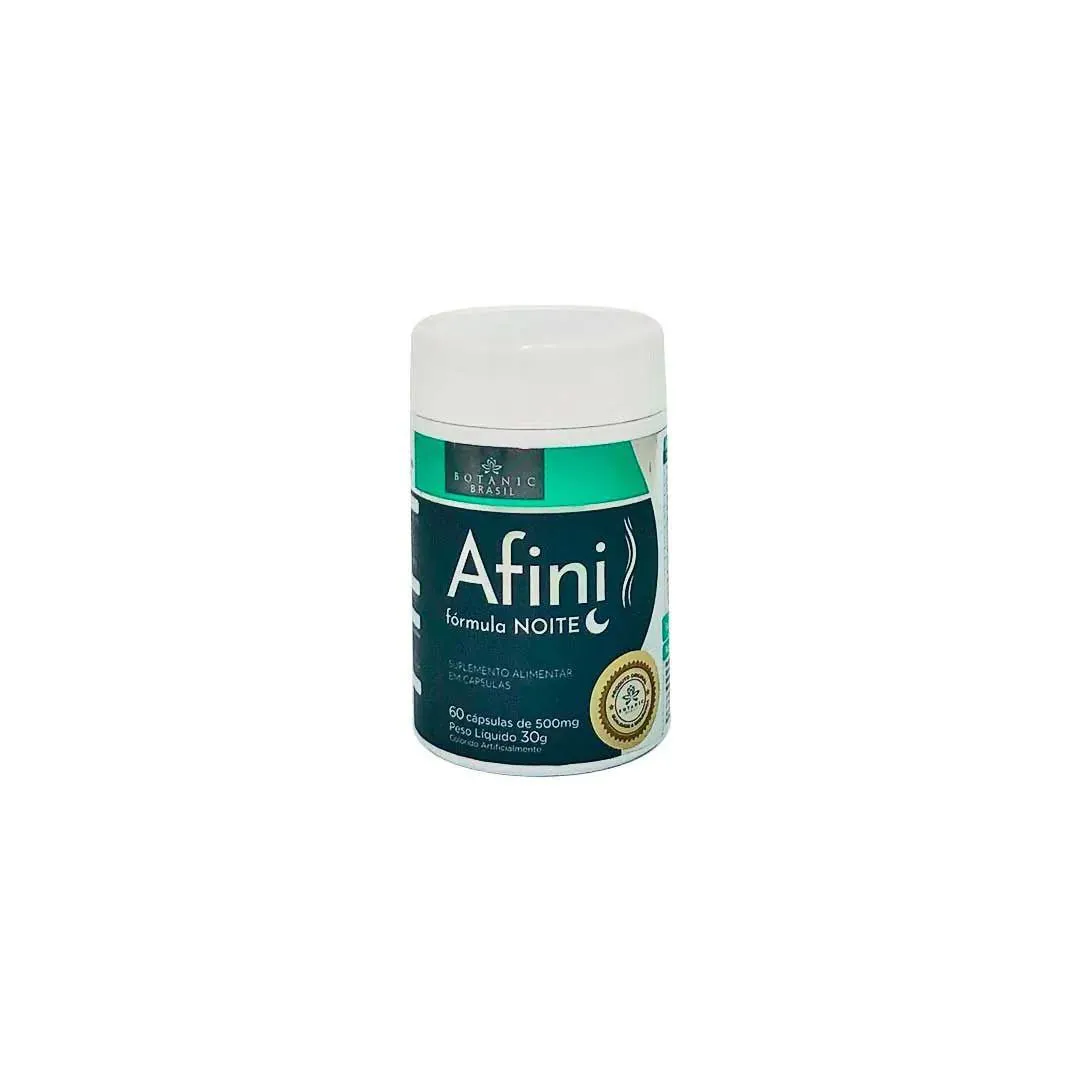 SUPLEMENTO AFINI NOITE 60CPS - BOTANIC BRASIL