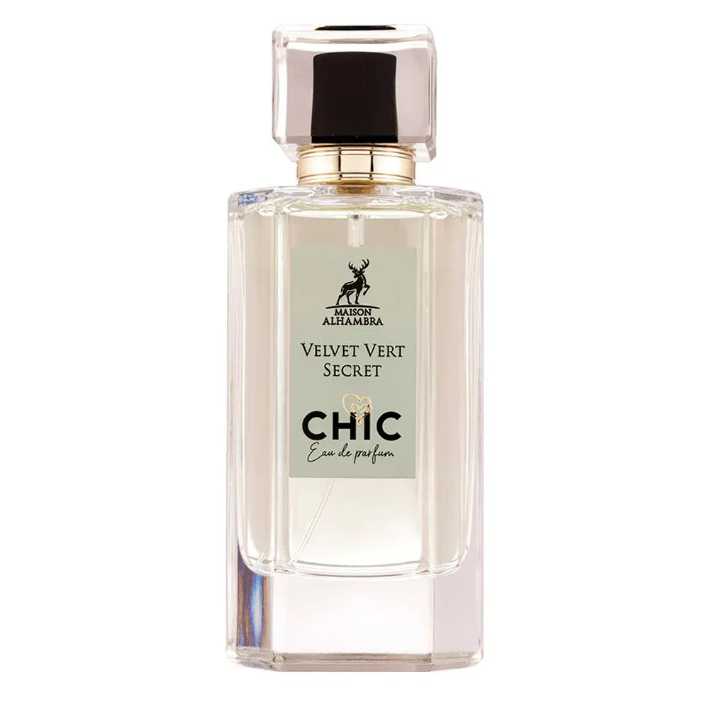MAISON ALHAMBRA CHIC VELVET VERT SECRET EAU DE PARFUM - PERFUME FEMININO 100ML