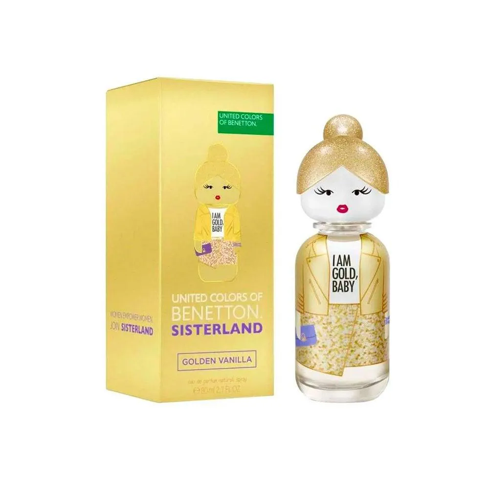 PERFUME FEMININO EAU DE PARFUM BENETTON SISTERLAND VANILLA 80ML