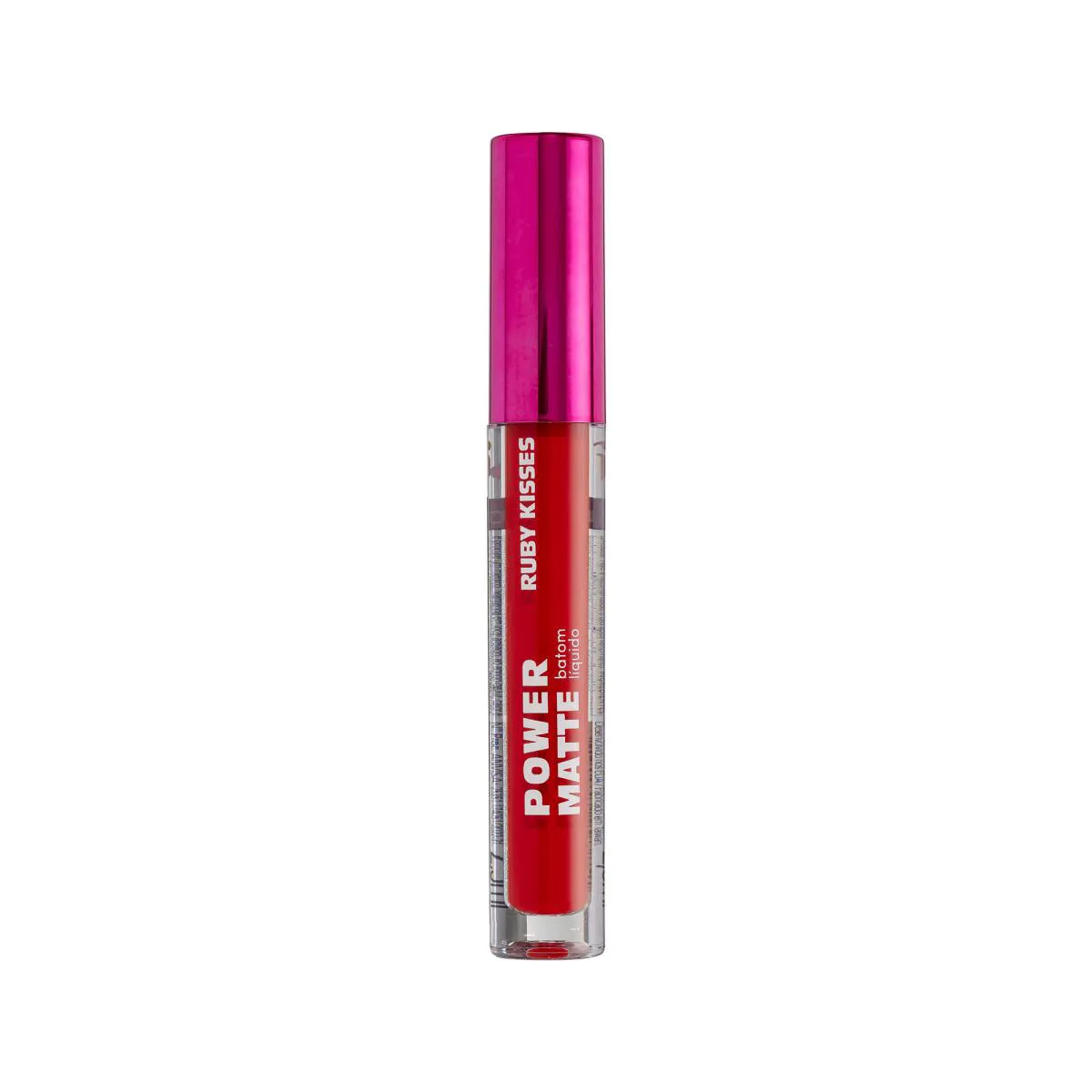 BATOM LíQUIDO POWER MATTE - OH MY RED - RK BY KISS