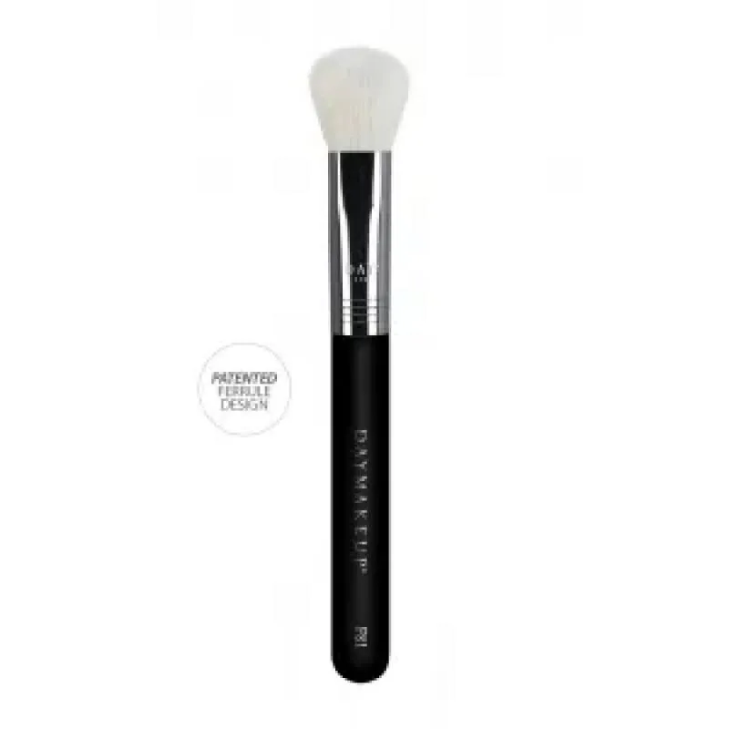 PINCEL CURVA QUADRADA TOPO ANGULADO, BASE, PO, BLUSH CONTORNO MULTIFUNCIONAL F81  - DAYMAKEUP