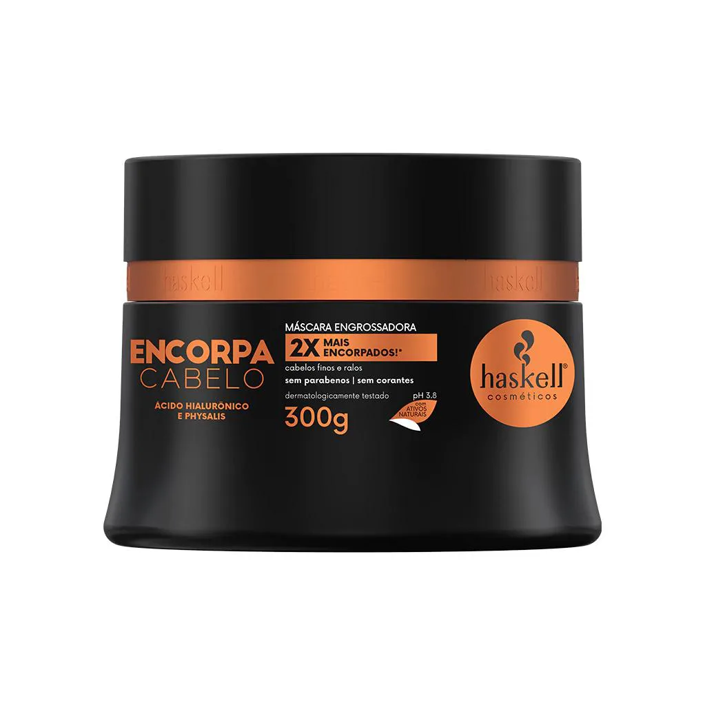 MASCARA ENCORPA CABELO 300GR - HASKELL COSMéTICOS