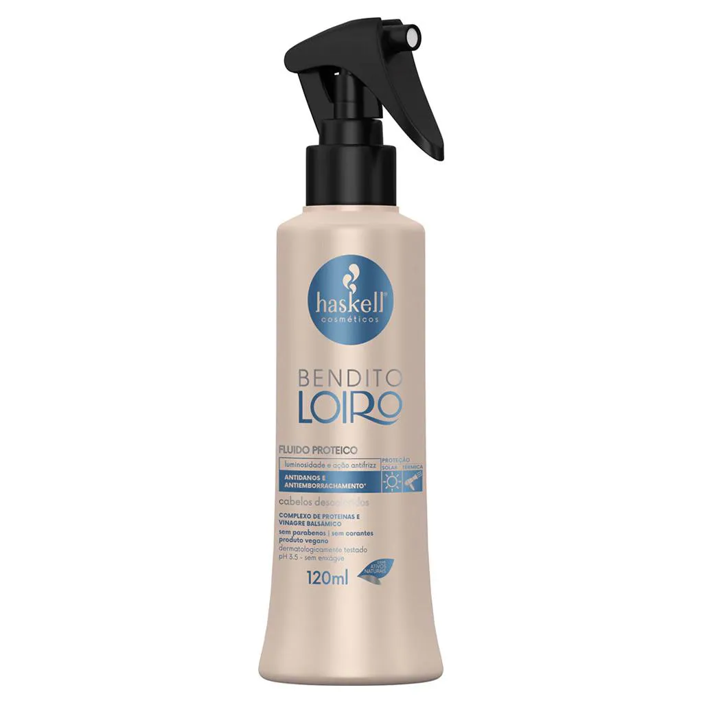 FLUíDO BENDITO LOIRO 120ML - HASKELL COSMéTICOS