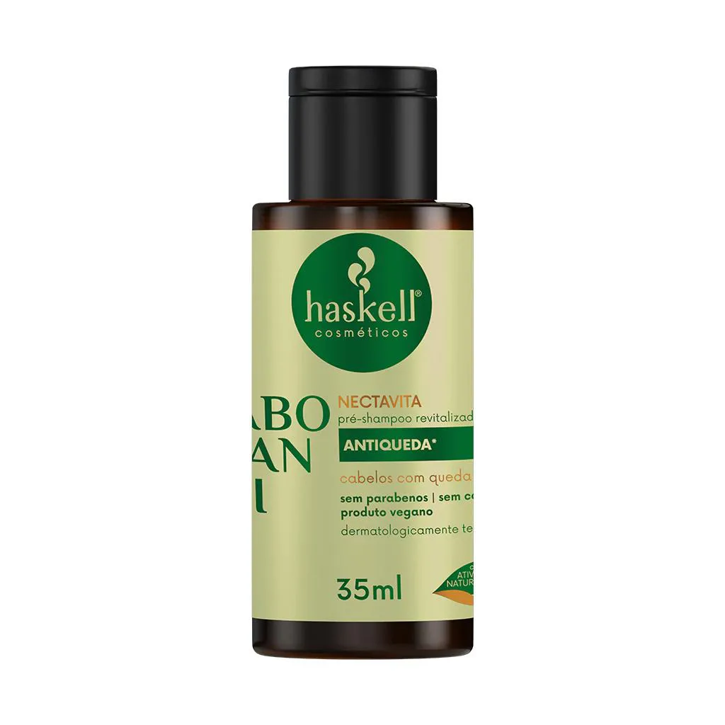 PRé SHAMPOO REVITALIZADOR NECTAVITA JABORANDI 35ML - HASKELL COSMéTICOS