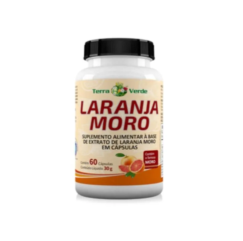 LARANJA MORO (60 CAPS) - PADRãO: ÚNICO