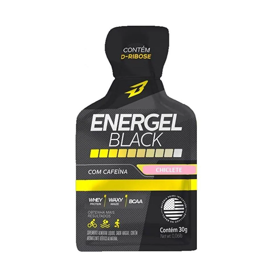 ENERGEL BLACK (30G) - SABOR: CHICLETE