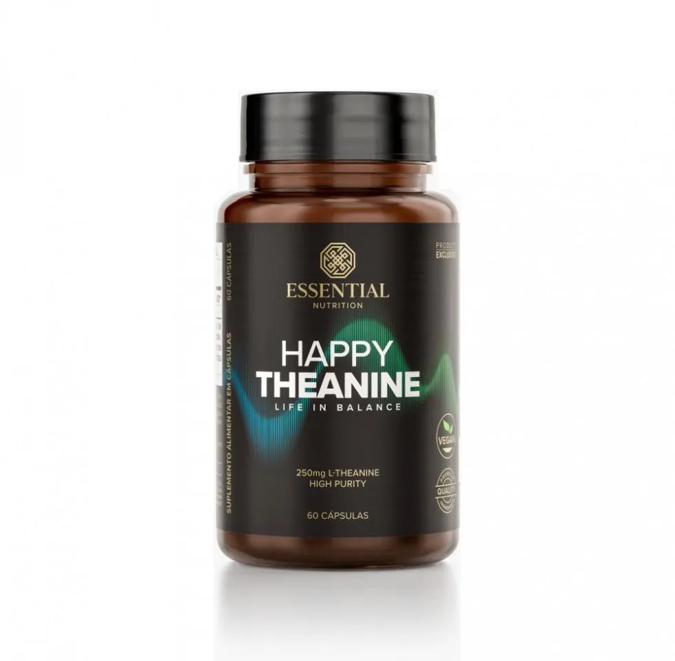 HAPPY THEANINE 250MG (60 CAPS) - PADRãO: ÚNICO