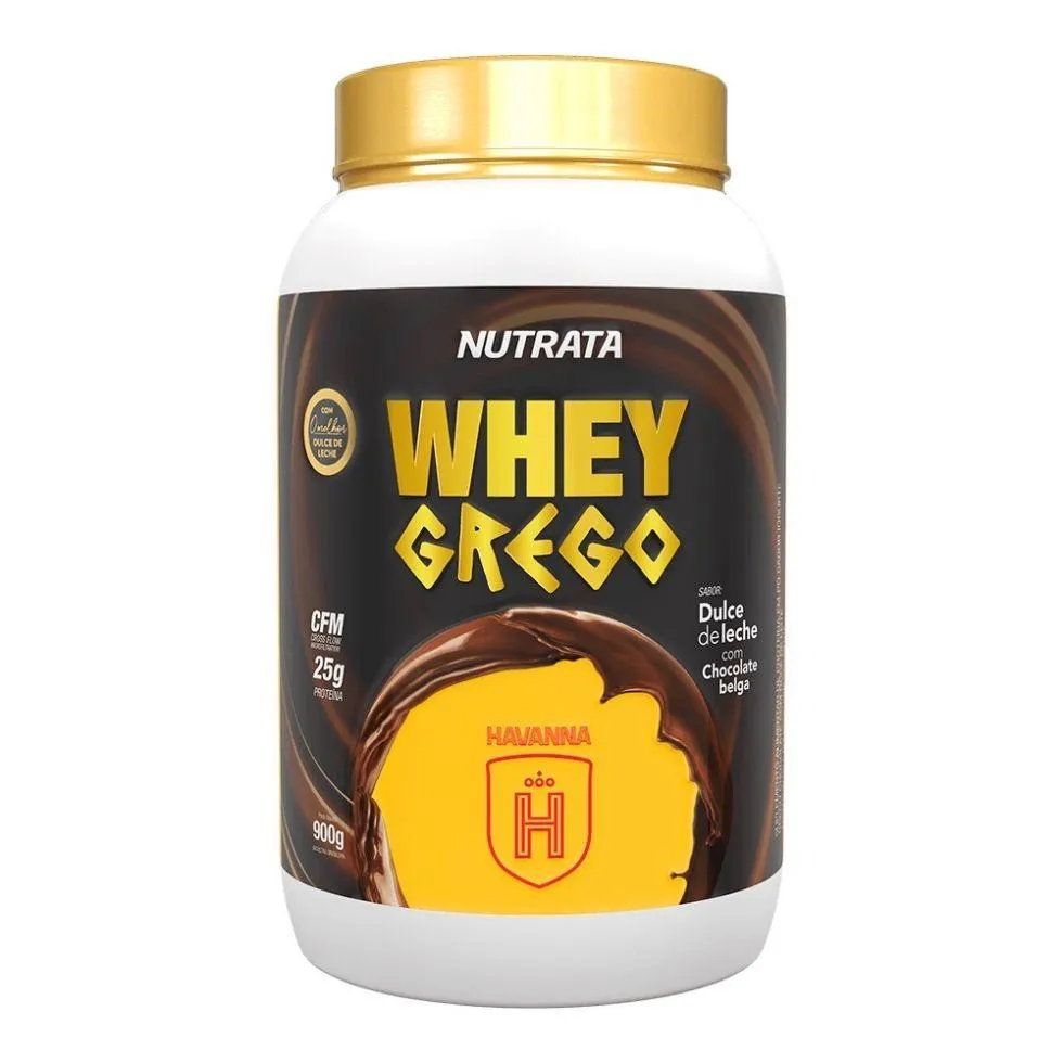 WHEY GREGO (900G) - DULCE DE LECHE C/ CHOCOLATE BELGA HAVANNA