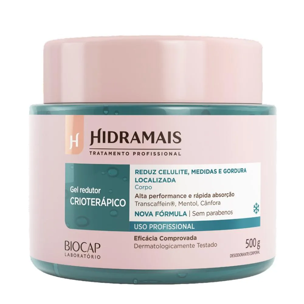 GEL REDUTOR CRIOTERáPICO 500GR HIDRAMAIS