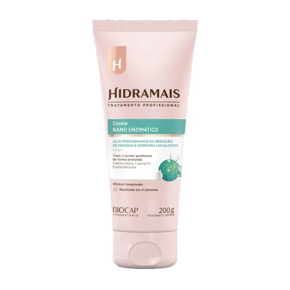 CREME DE MASSAGEM NANO ENZIMáTICO 200G HIDRAMAIS