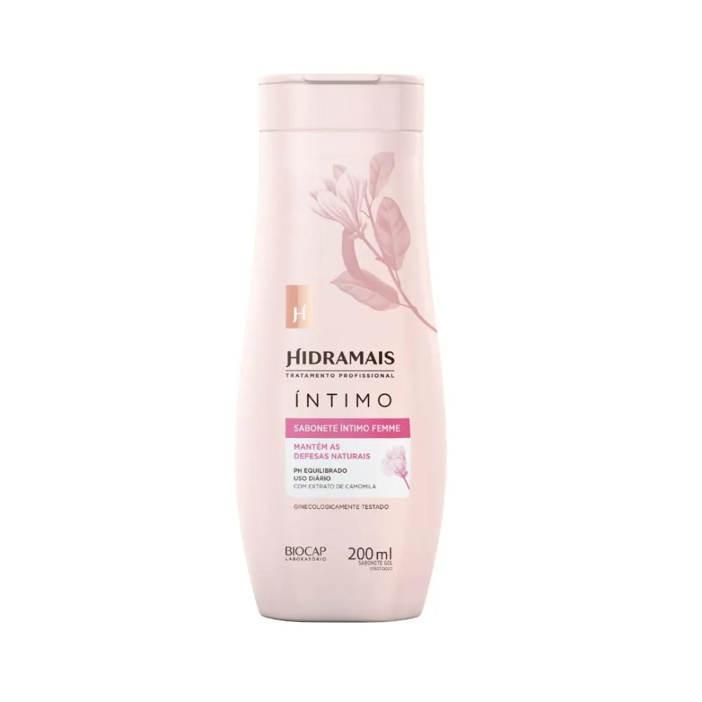SABONETE LíQUIDO ÍNTIMO FEMME PH EQUILIBRADO 200ML HIDRAMAIS