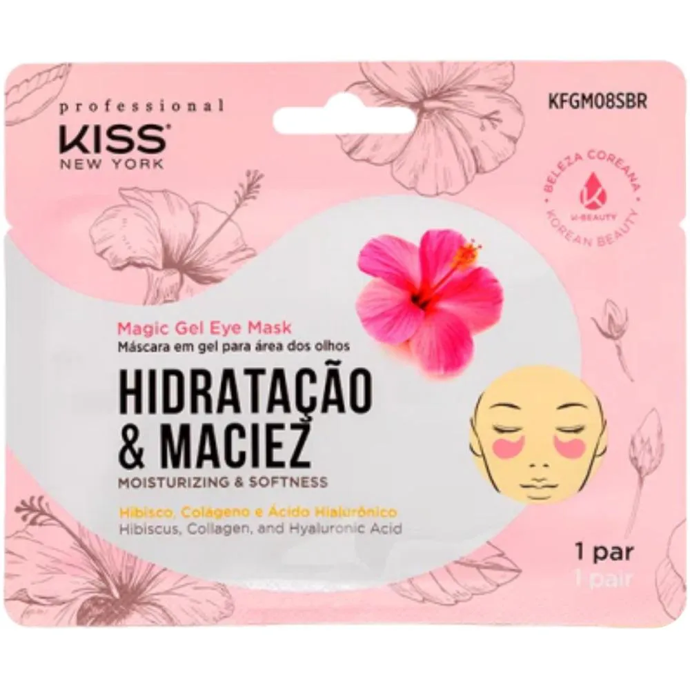 MASCARA OLHOS MAGIC GEL HIDRATAçãO MACIEZ KISS
