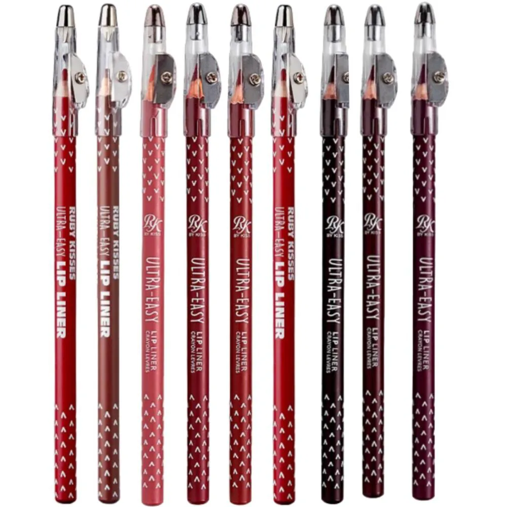 9 LAPIS CONTORNO LABIAL MATTE DE MADEIRA EASY RUBY KISSES