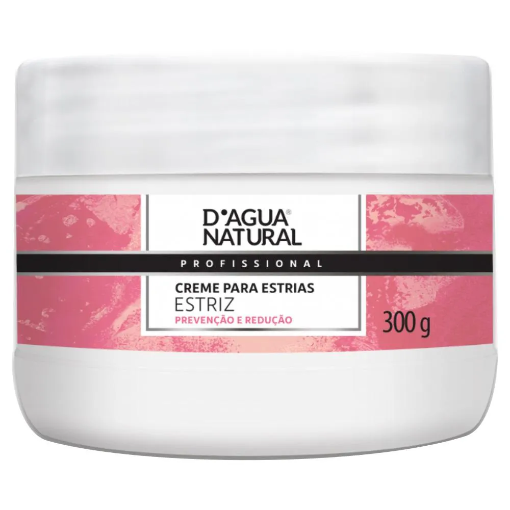 CREME ESTRIZ 300G PREVENçãO REDUçãO DE ESTRIAS DAGUA NATURAL