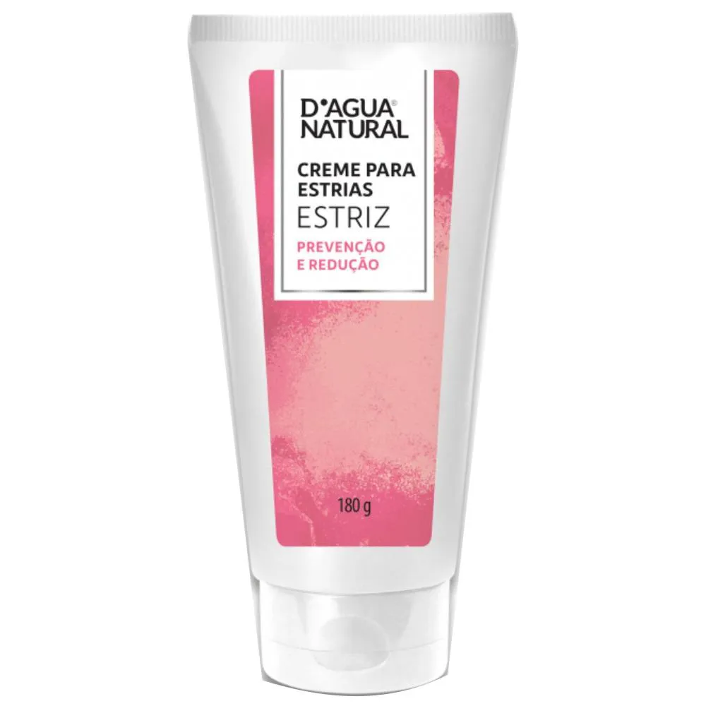 CREME ESTRIZ 180G PREVENçãO REDUçãO DE ESTRIAS DAGUA NATURAL