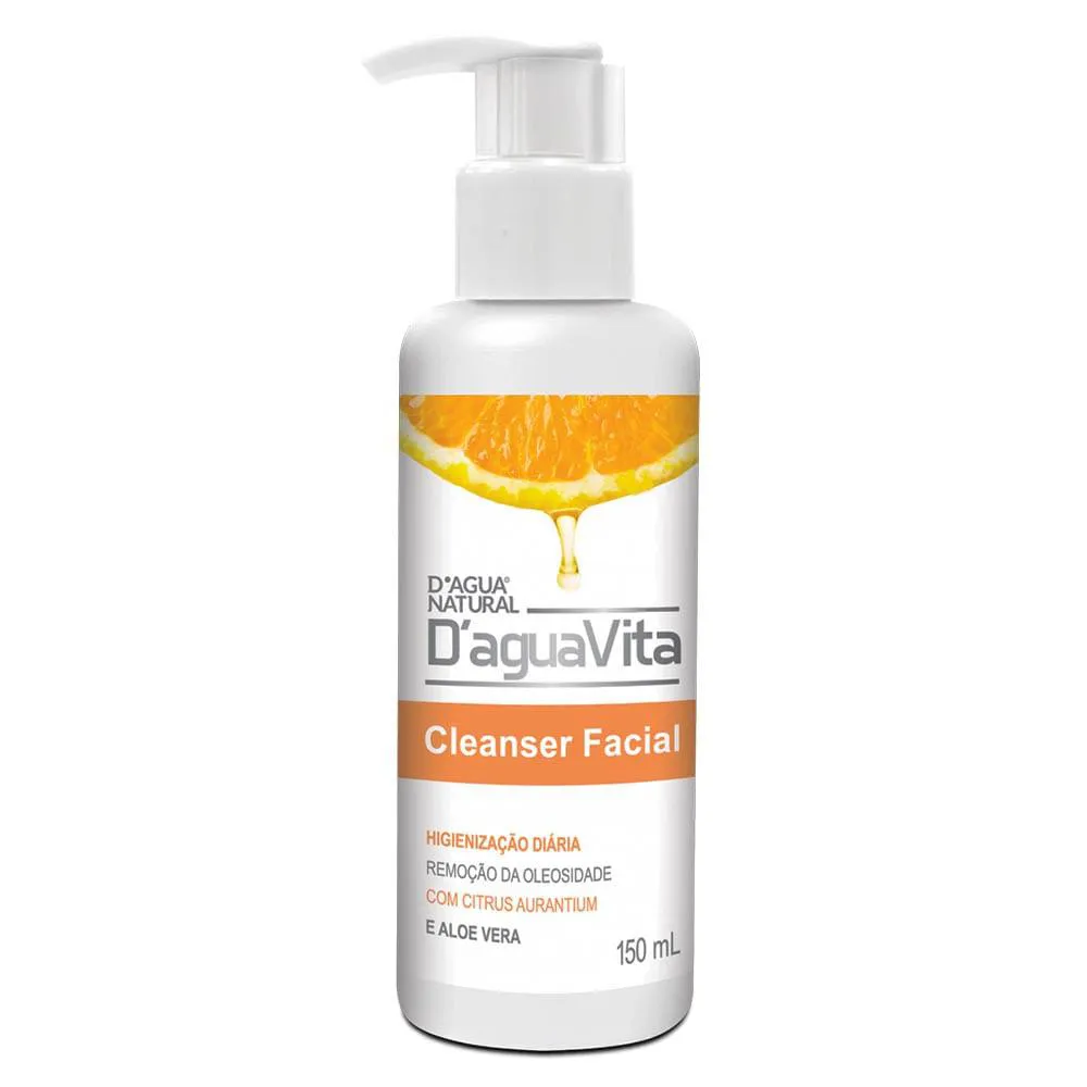 GEL CLEANSER DAGUA VITA 150ML  LIMPEZA FACIAL DAGUA NATURAL