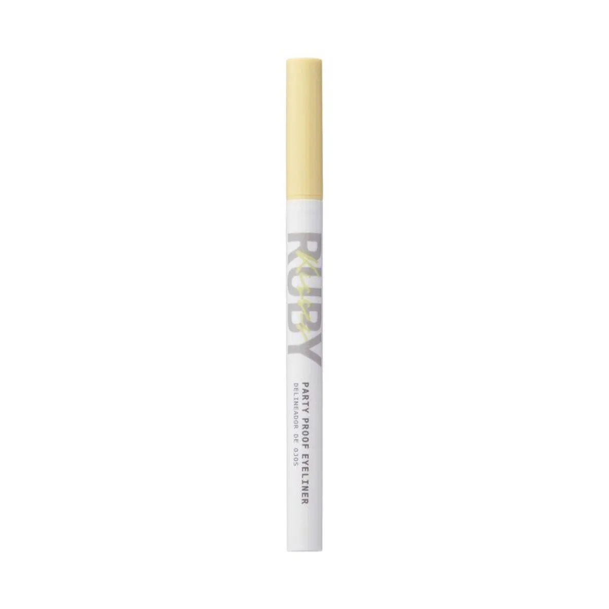 DELINEADOR EM CANETA RETRO YELLOW - PARTY PROOF - RK BY KISS