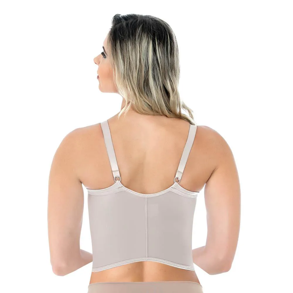 SUTIã PóS CIRURGIA CORPO LONGO CONFORT 1153 - MABELLA Xxgg Preto