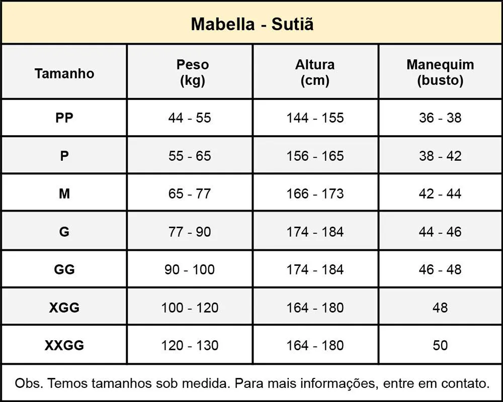 SUTIã PóS CIRURGIA PRóTESE DE SILICONE EMANA 2160 - MABELLA G Preto