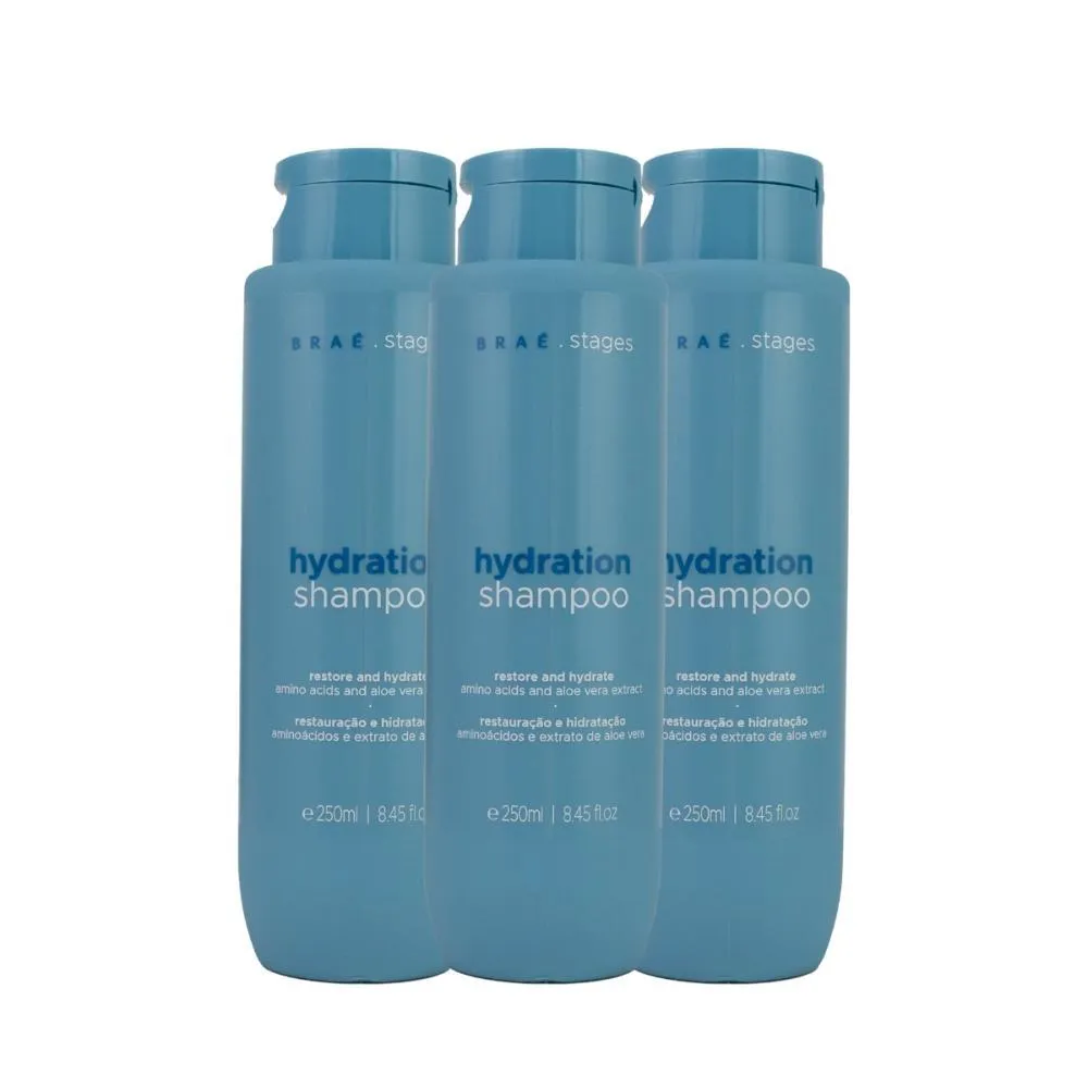 BRAé STAGES HYDRATION KIT 3 SHAMPOO 250ML