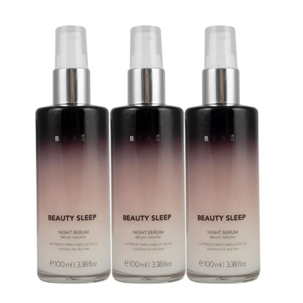BRAé BEAUTY SLEEP NIGHT KIT 3 SéRUM TRATAMENTO NOTURNO 100ML