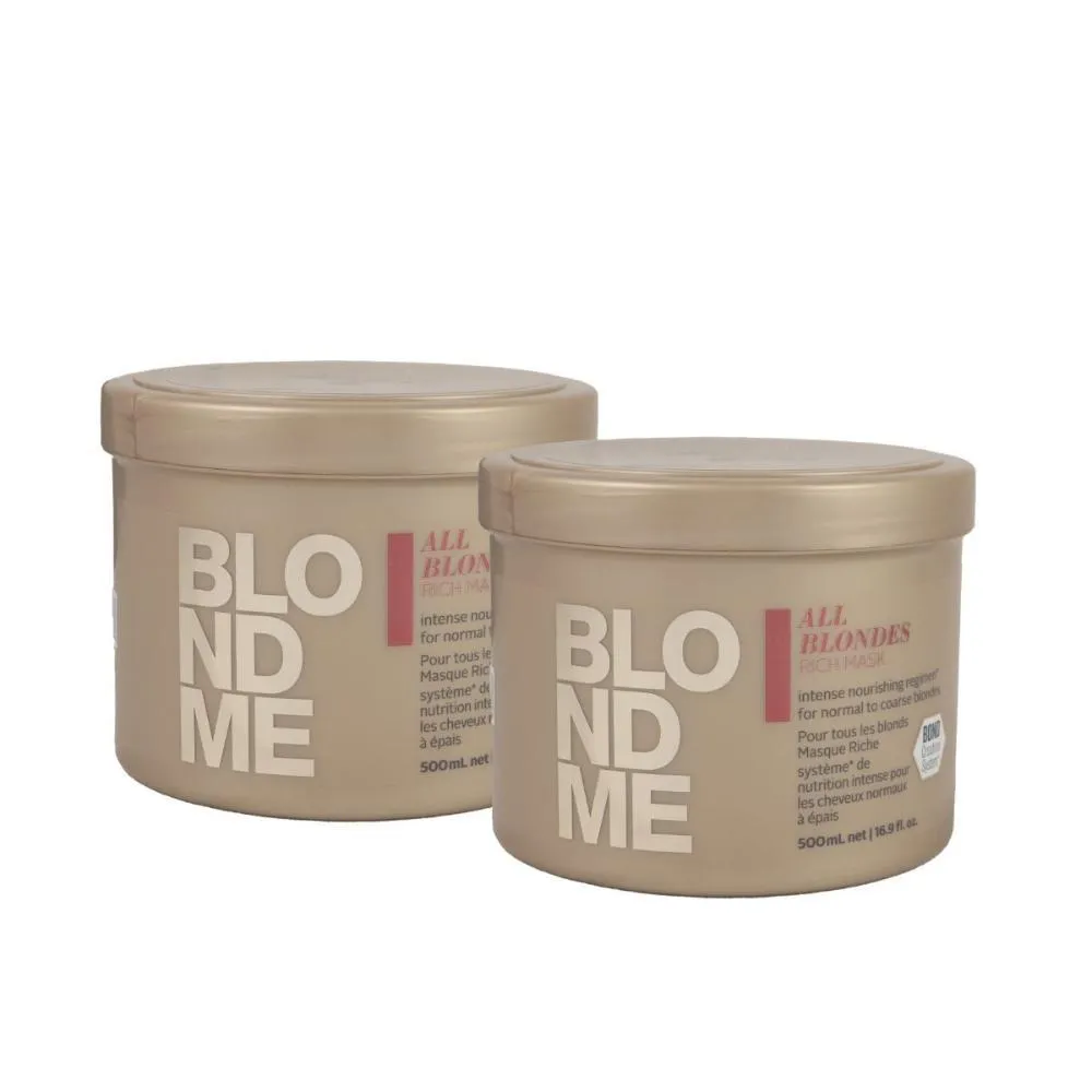 SCHWARZKOPF PROFESSIONAL BLONDME KIT 2 MáSCARA 500ML