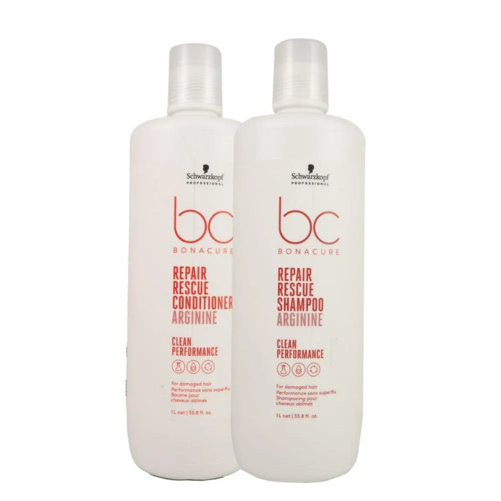 SCHWARZKOPF PROFESSIONAL REPAIR RESCUE SHAMPOO E CONDICIONADOR 1L