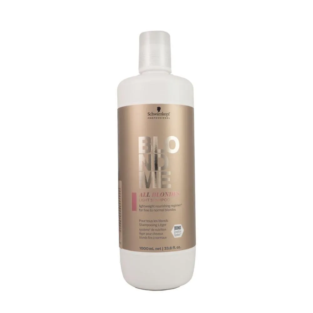SCHWARZKOPF BLONDME LIGHT SHAMPOO 1L