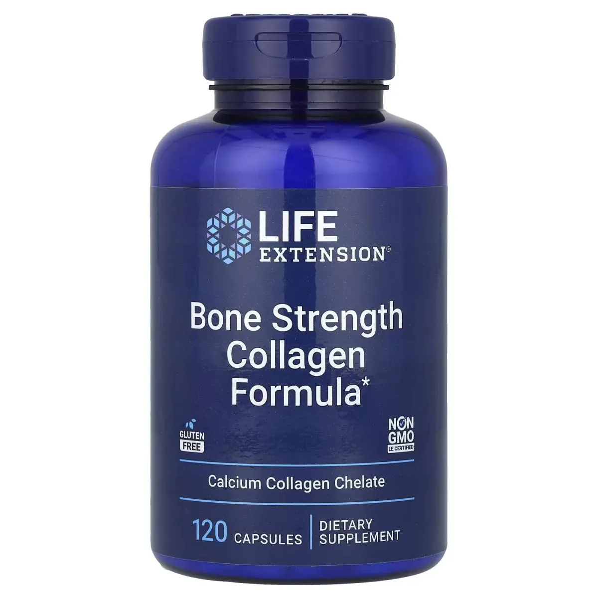FORMULA DE COLAGENO COM VITMINA D3 120 CAPSULAS LIFE EXTENSION