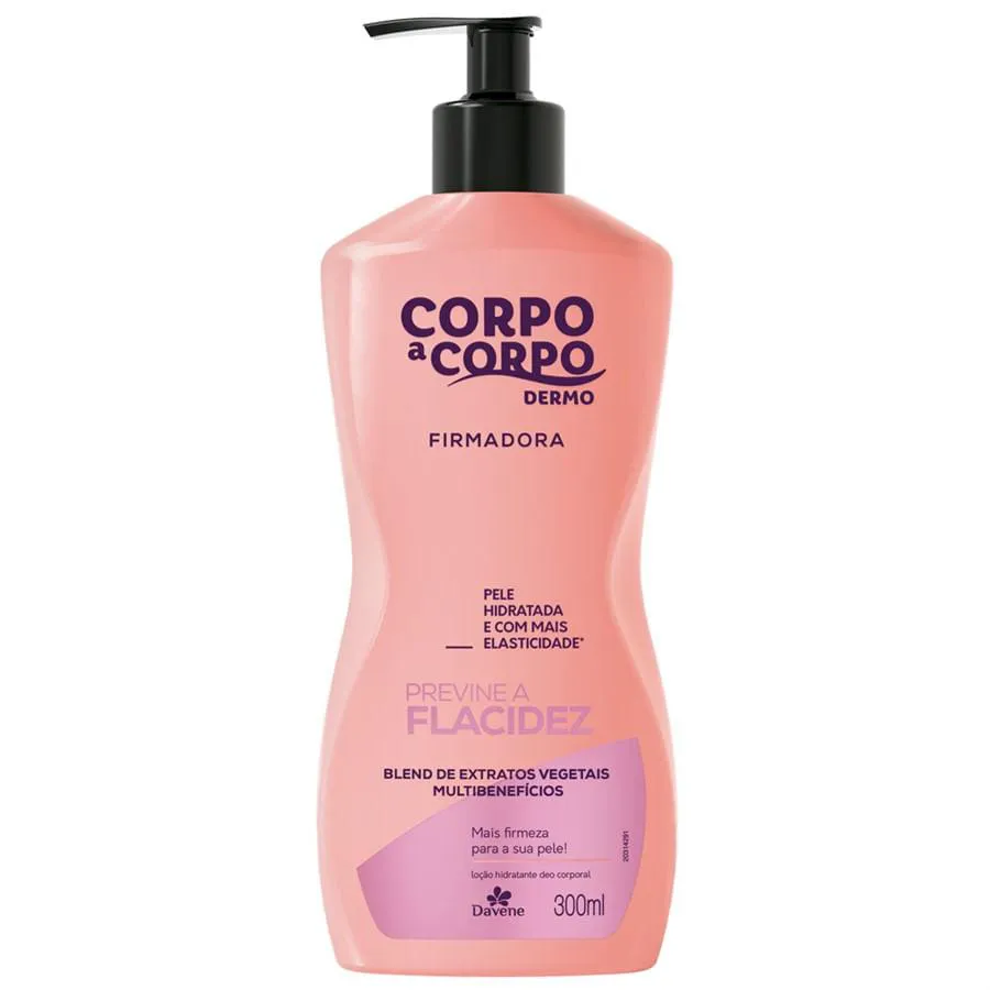 LOçãO CORPO A CORPO DERMO FIRMADORA 300ML