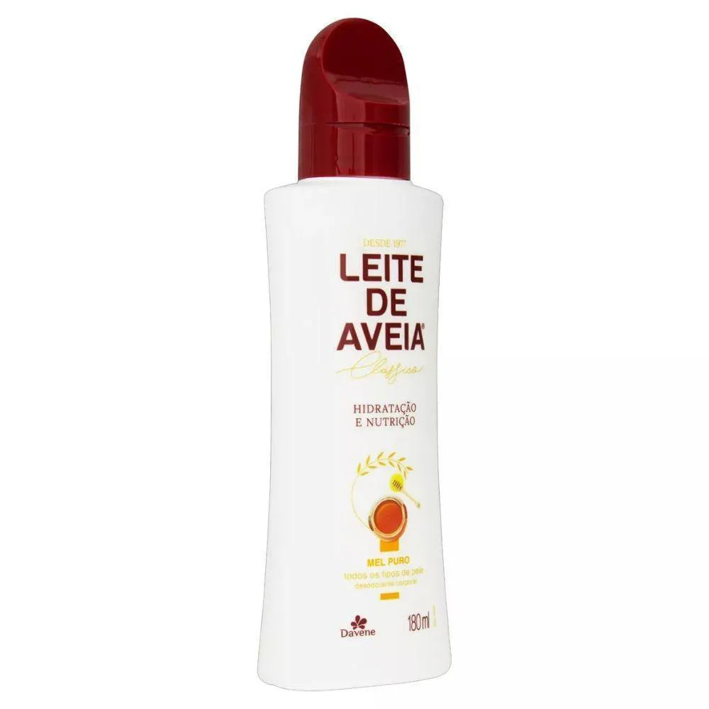 HIDRATANTE LEITE DE AVEIA TODOS TIPO DE PELE180ML - MEL PURO - DAVENE
