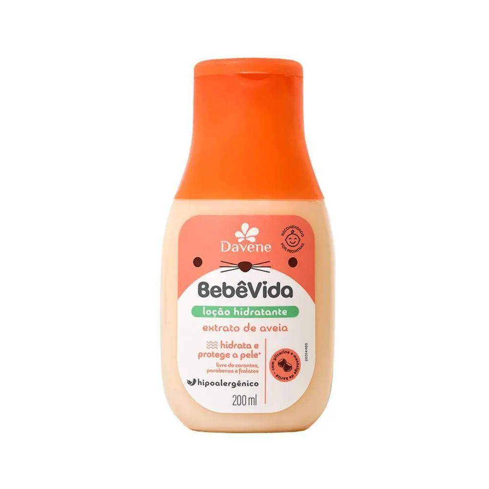 LOçãO HIDRATANTE BEBE VIDA 200ML - DAVENE