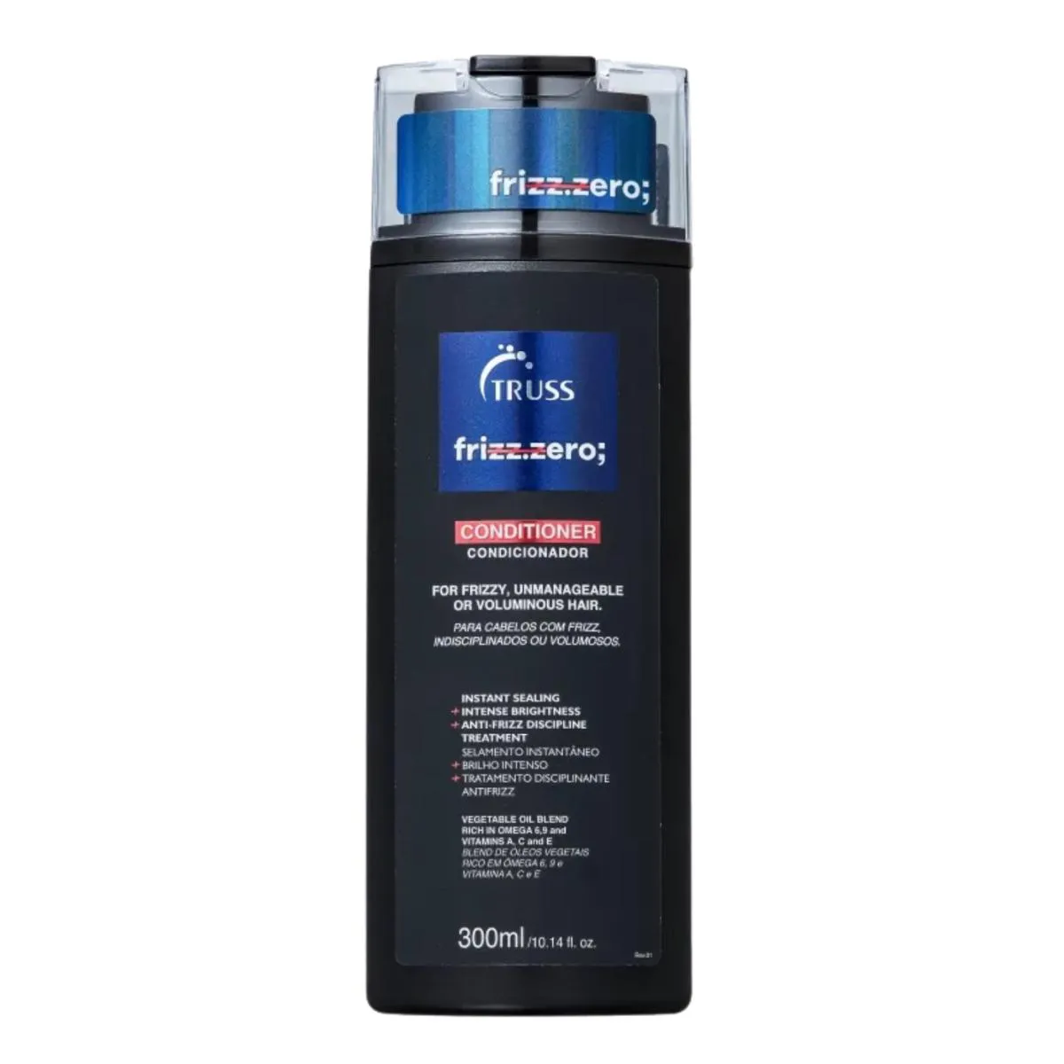 CONDICIONADOR TRUSS FRIZZ ZERO 300ML - ANTIFRIZZ E BRILHO
