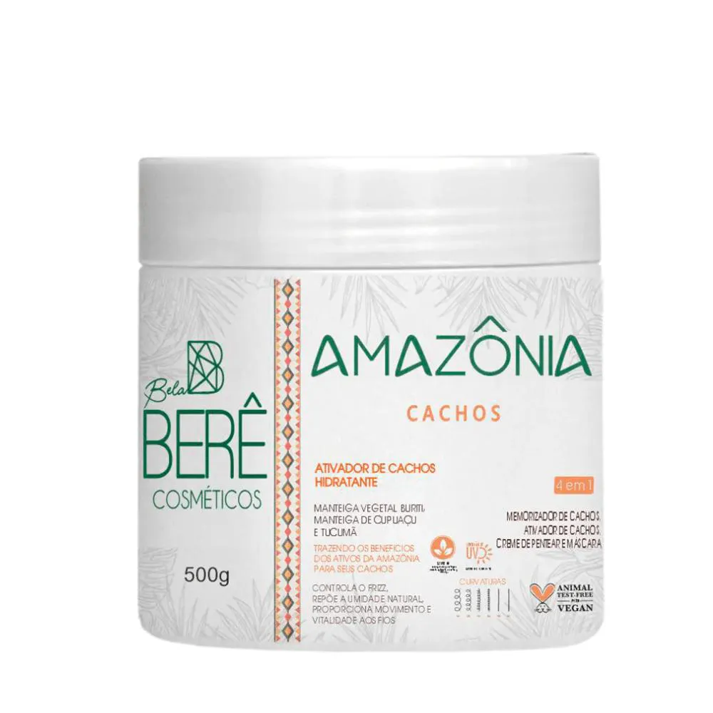 ATIVADOR DE CACHOS LINHA AMAZôNIA 500G BELA BERE