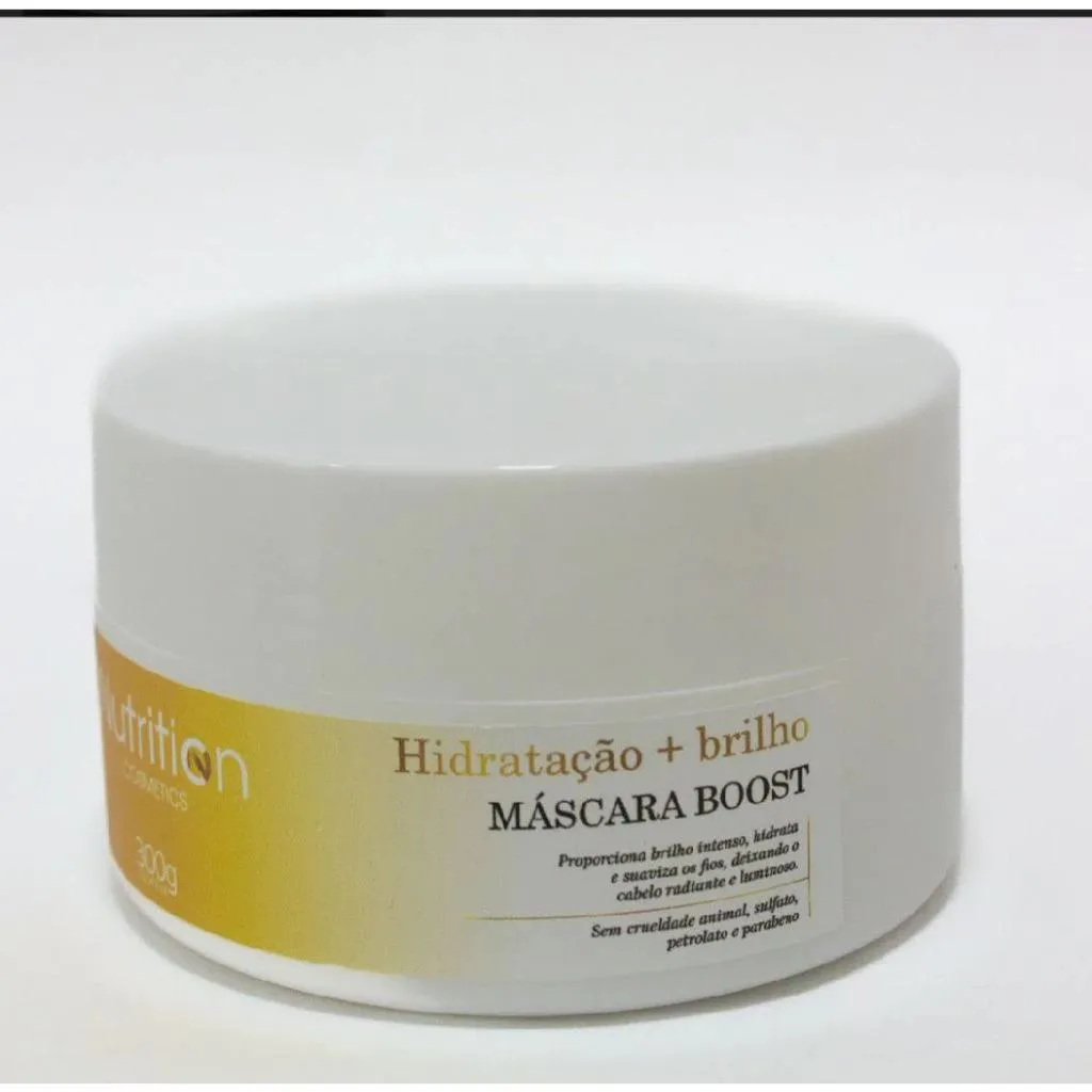 MáSCARA HIDRATAçãO + BRILHO 300G NUTRITION COSMETICS