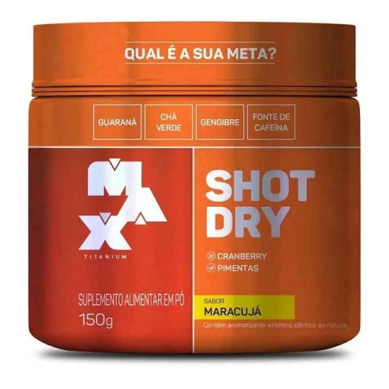 SHOT DRY POTE (150G) - SABOR: MARACUJá