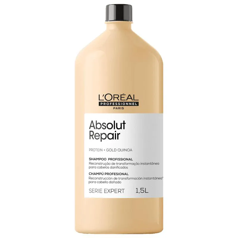 LOREAL PROFESSIONNEL ABSOLUT REPAIR GOLD QUINOA SHAMPOO 1,5L