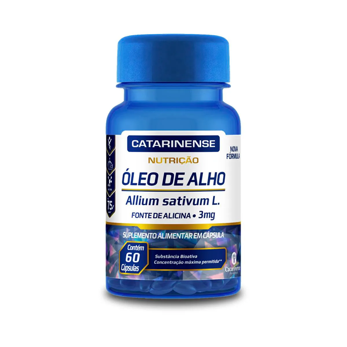 Óleo de Alho Catarinense 60 Cápsulas