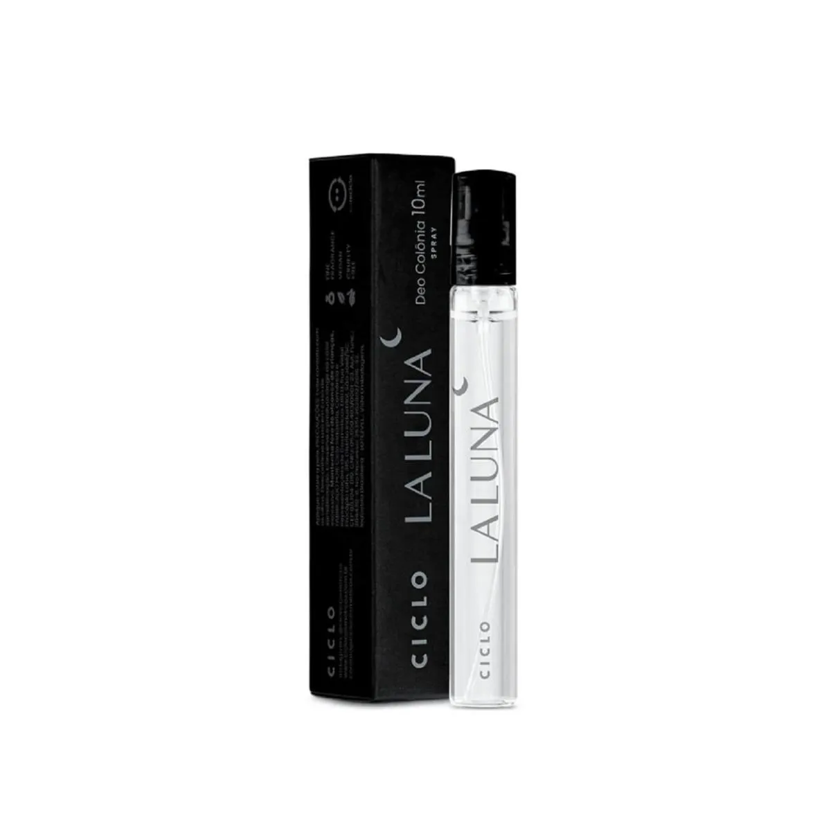 LA LUNA CICLO COSMéTICOS DEO COLôNIA LATA  PERFUME FEMININO 10ML