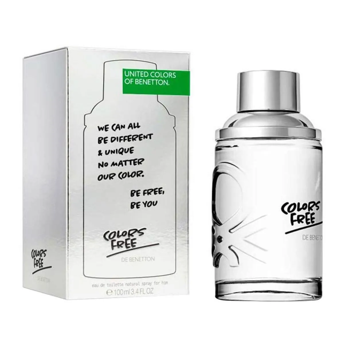 PERFUME COLORS FREE BENETTON UNITED EAU DE TOILETTE MASCULINO 100ML