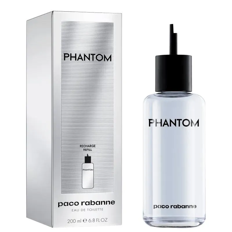 PERFUME PACO RABANNE PHANTOM REFIL EAU DE TOILETTE 200ML