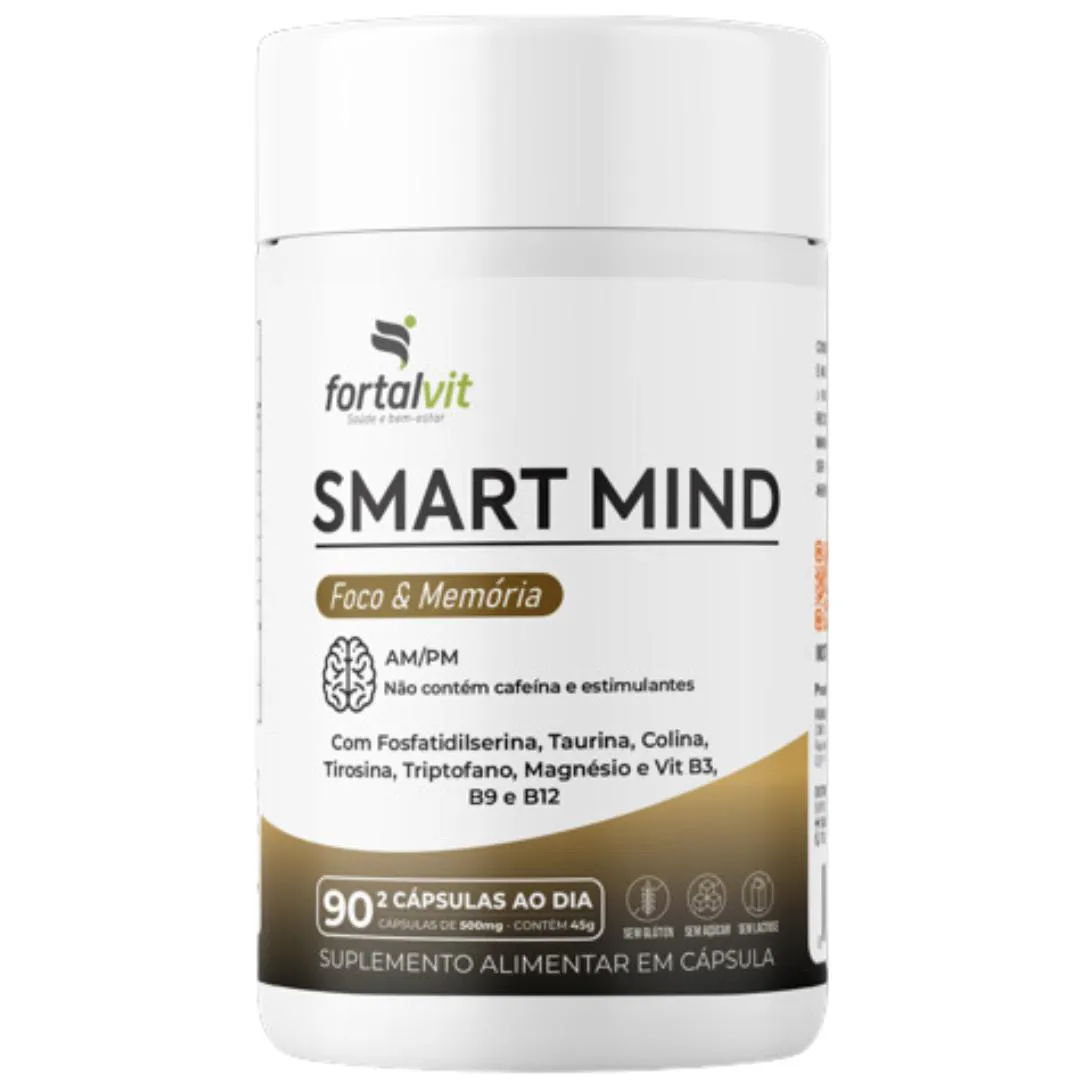 SMART MIND - FOCO E MEMóRIA 90 CáPSULAS
