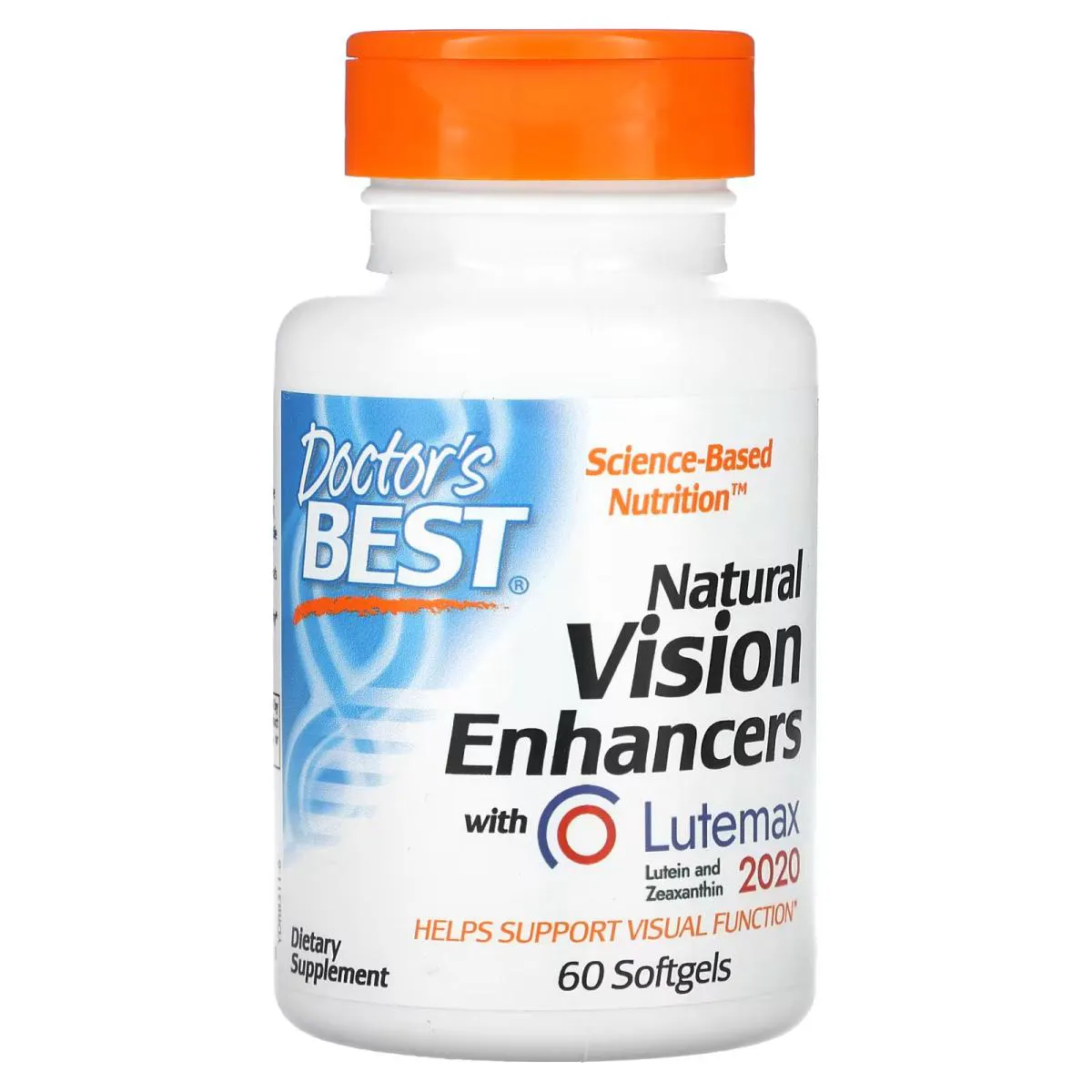 Luteína E Zeaxantina Natural Vision Enhancers 60 Softgels - Doctor'S Best