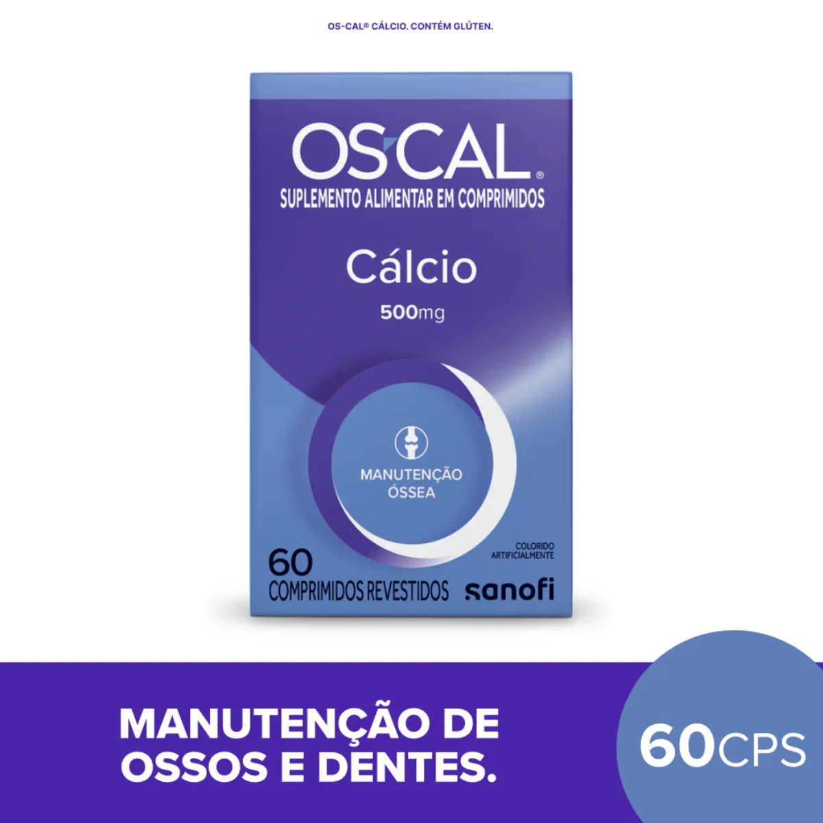 Cálcio Os-Cal 500mg 60 comprimidos