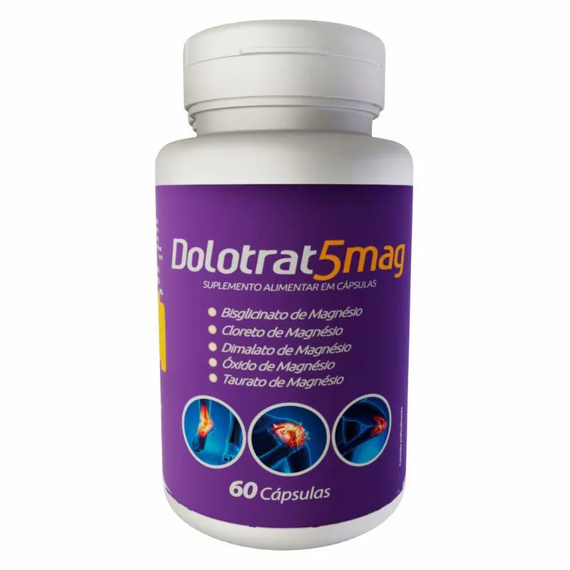 DOLOTRAT 5 MAGNESIOS COM  60 CAPSULAS