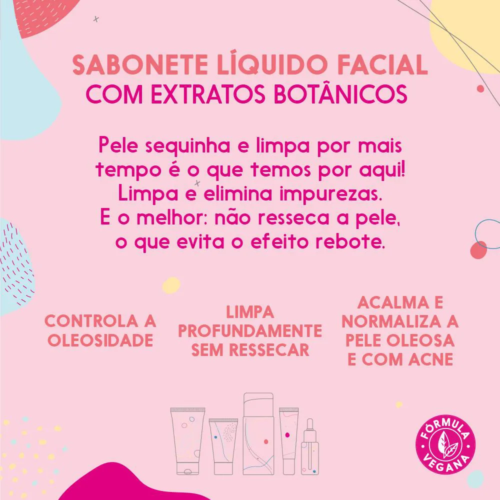 SABONETE LíQUIDO FACIAL ACNE DEFENSE RICCA