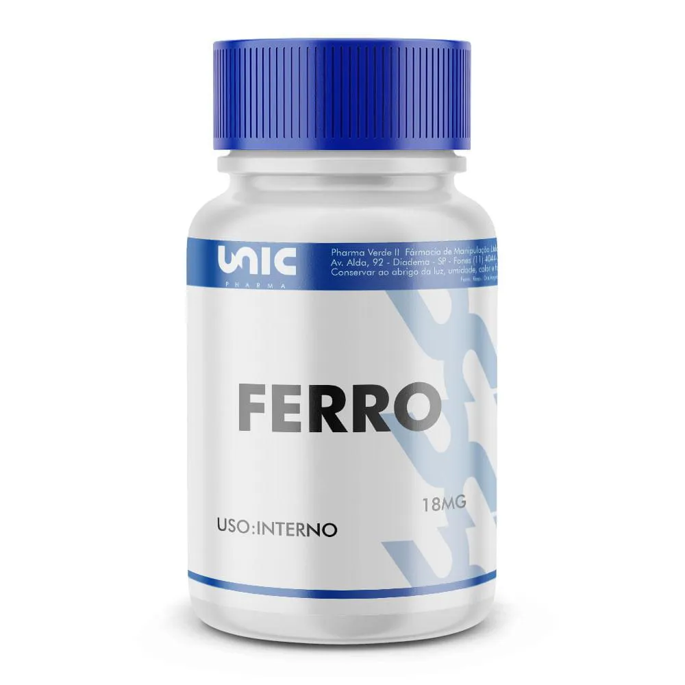 FERRO 18MG - 90 CáPSULAS