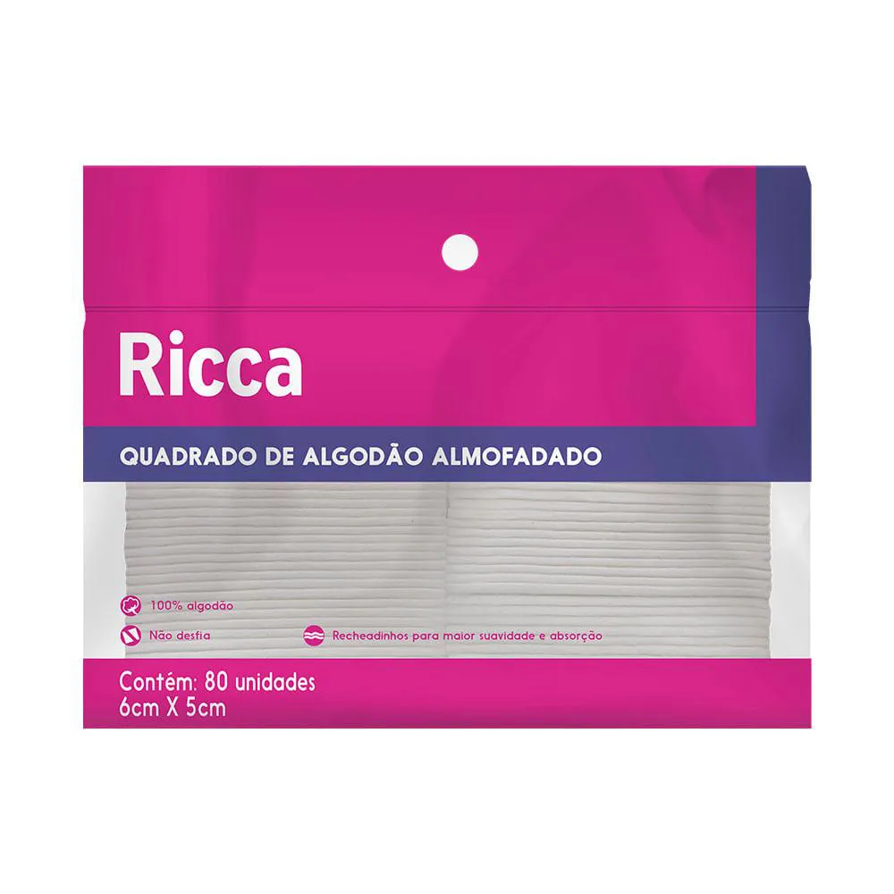 QUADRADINHO DE ALGODãO RICCA